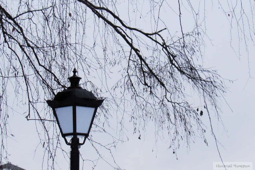 Город Петушки, фонари - Николай Чичерин Город Петушки, фонари - Николай Чичерин