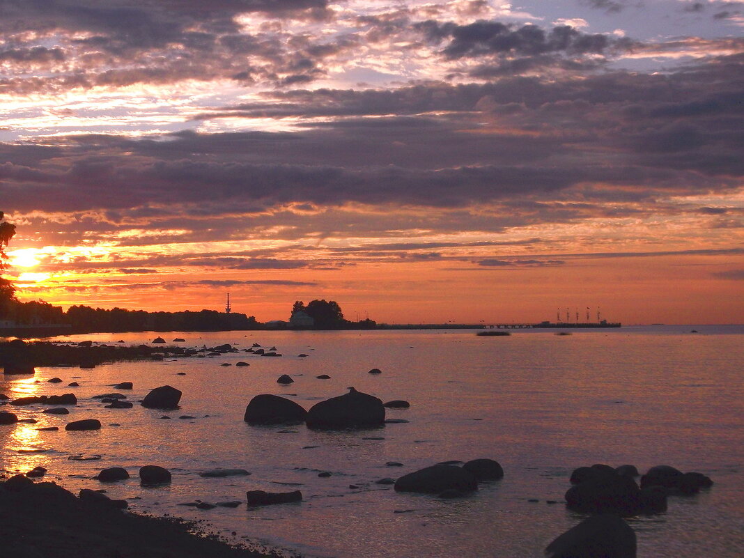 Вечер на берегу Финского залива - VasiLina * Вечер на берегу Финского залива - VasiLina *