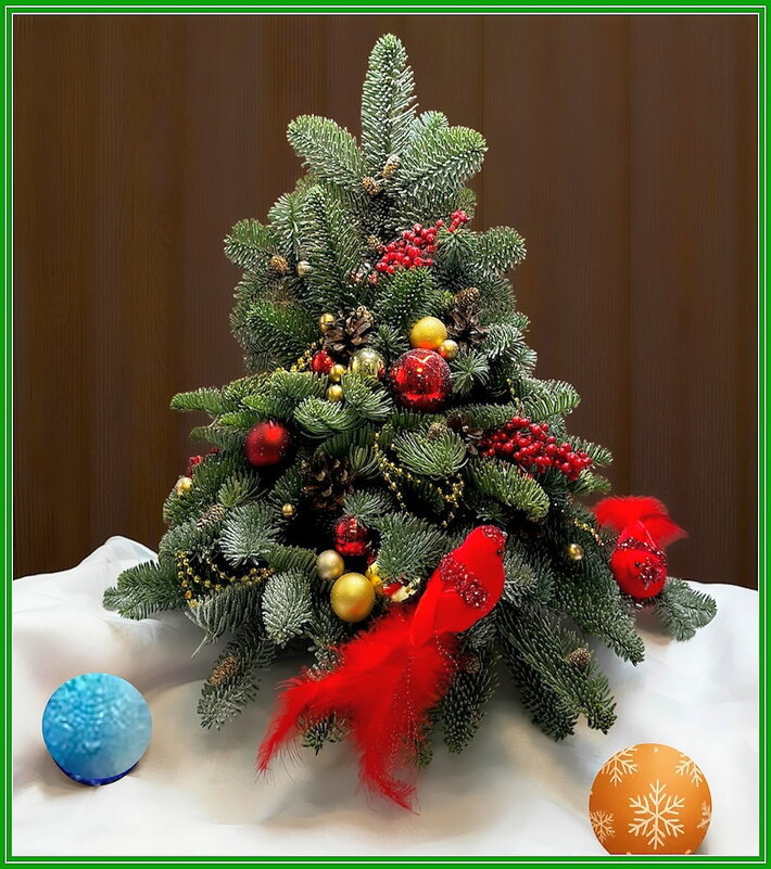 Новогодняя композиция - Ольга Довженко