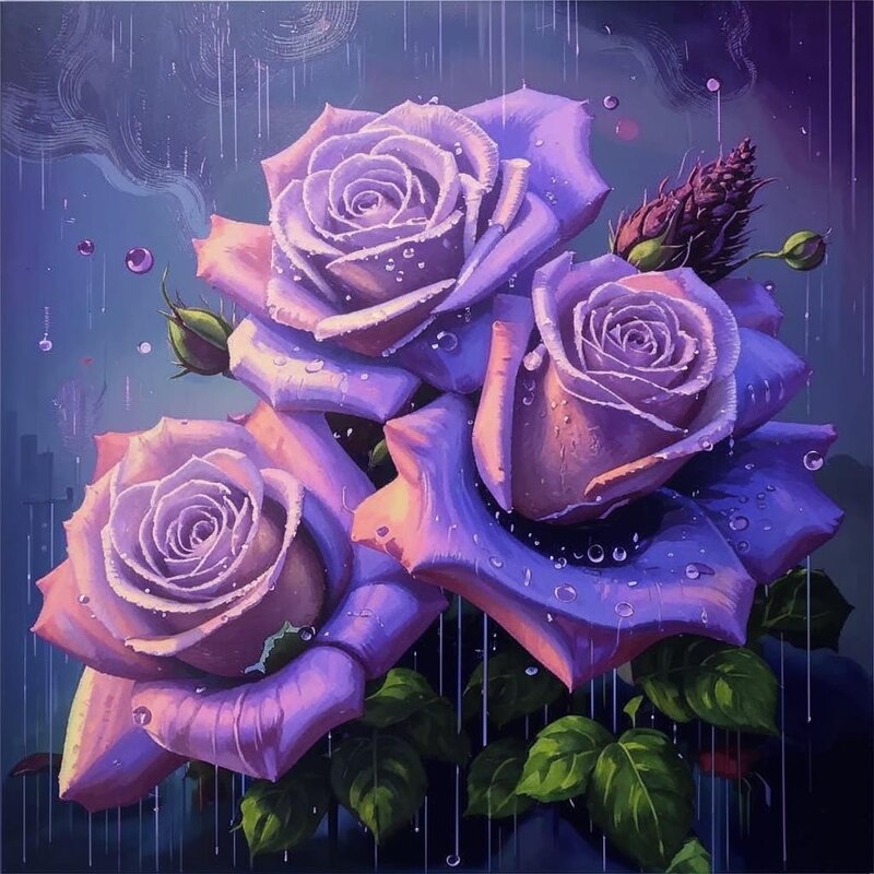 Сиреневые розы - Наталья Куликова