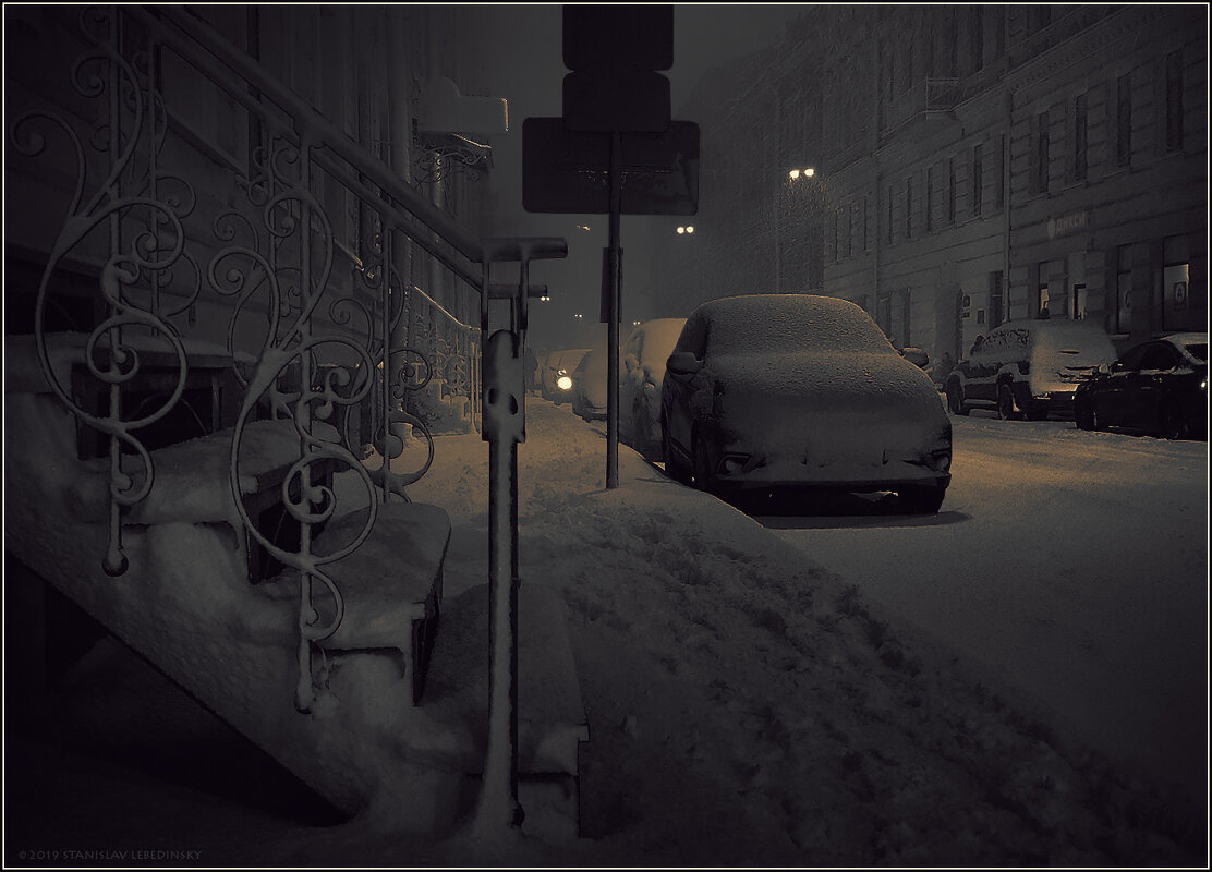 My magic Petersburg_03264_БаскОв переулок_2 марта 2019 - Станислав Лебединский