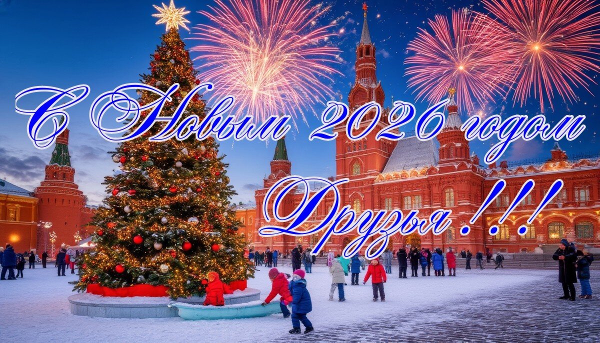 С Новым 2026 годом друзья! - Ravile 