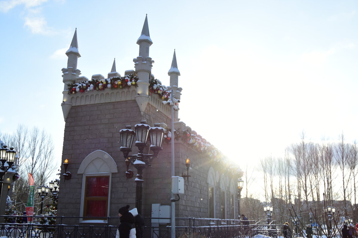 Новогодние хрустальные замки. - Наталья Вязигина