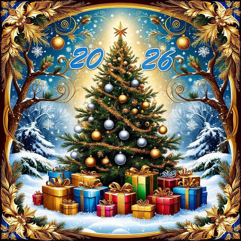 С новым годом. - Mila 