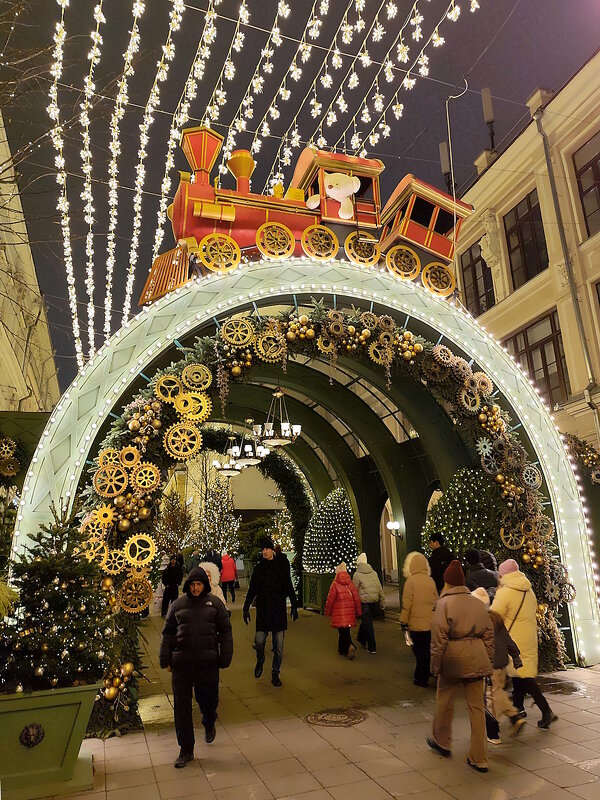 Новогодняя Москва - Ольга Довженко