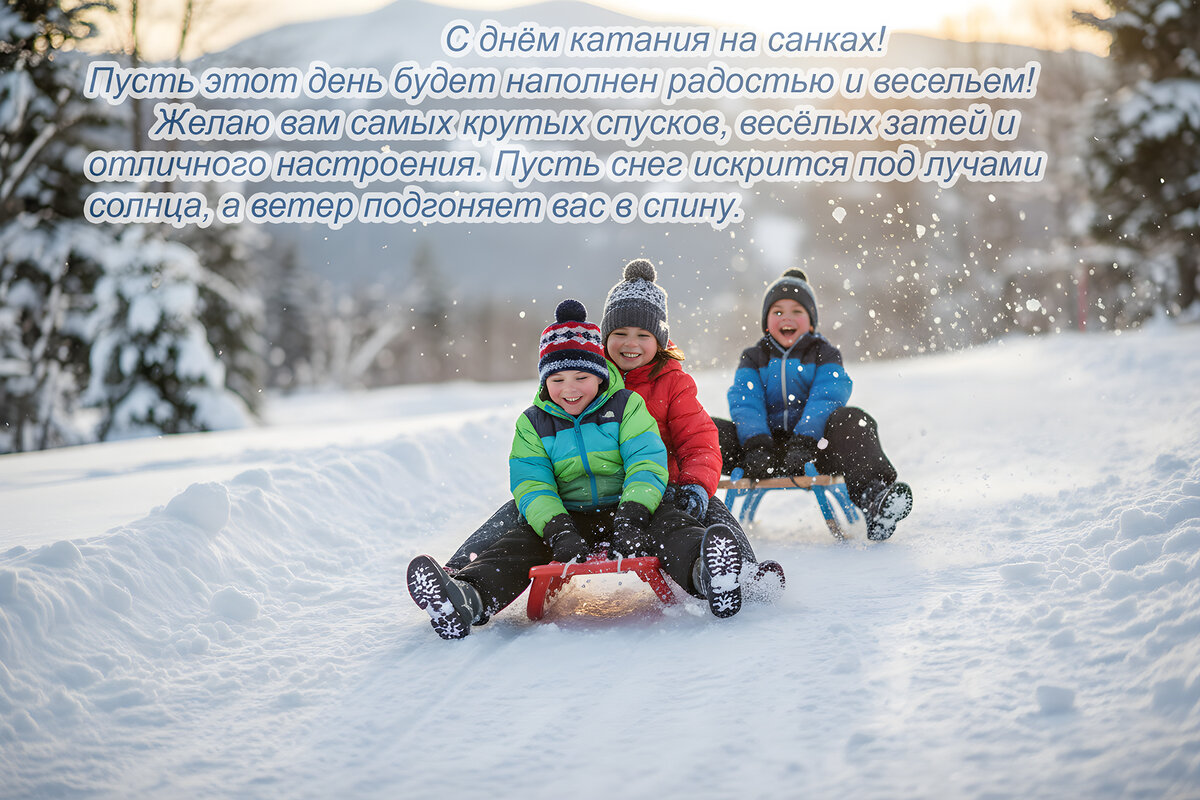 3 января - День катания на санках - Валерий Иванович