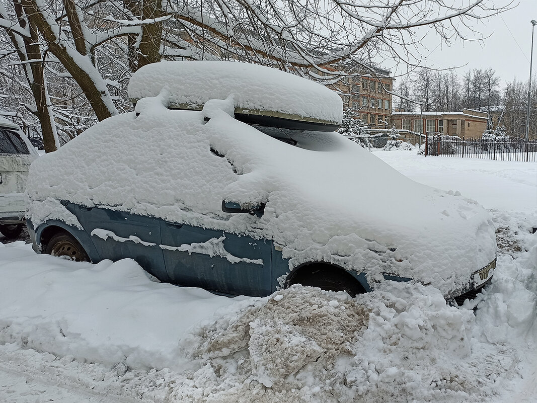Машина - сугроб! - Лилия *