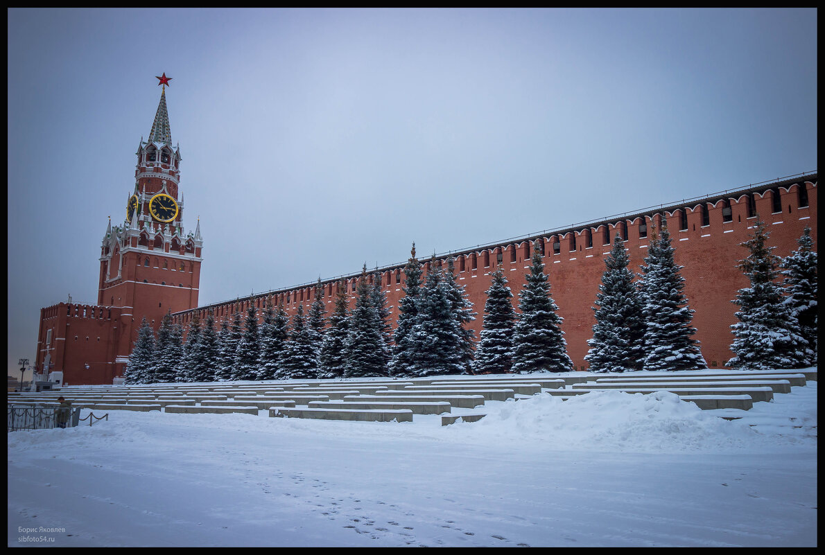 Спасская башня Кремля. - Борис Яковлев