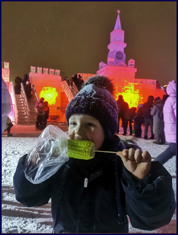 Новогодняя Москва. Фестиваль «Ледовая Москва" - Ольга Довженко