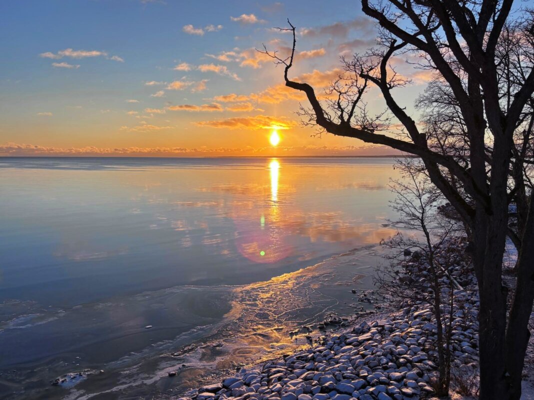 Восход солнца над леденеющем морем - Aida10 Восход солнца над леденеющем морем - Aida10