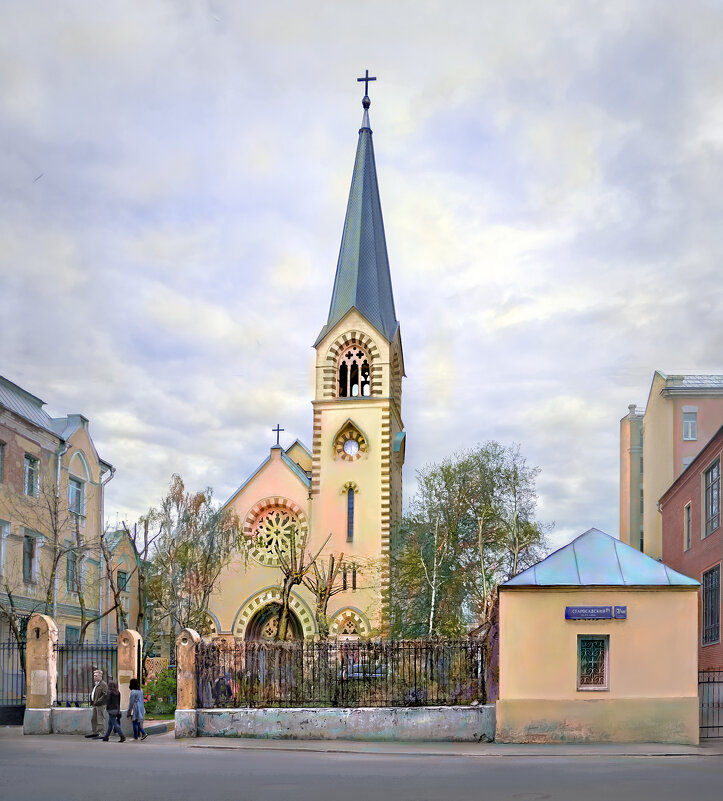 Москва. Евангелическо-лютеранский кафедральный собор Святых Петра и Павла. - В и т а л и й .... Л а б з о'в Москва. Евангелическо-лютеранский кафедральный собор Святых Петра и Павла. - В и т а л и й .... Л а б з о'в