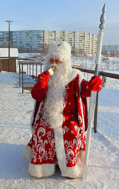 Поющий Дед Мороз - Василий 
