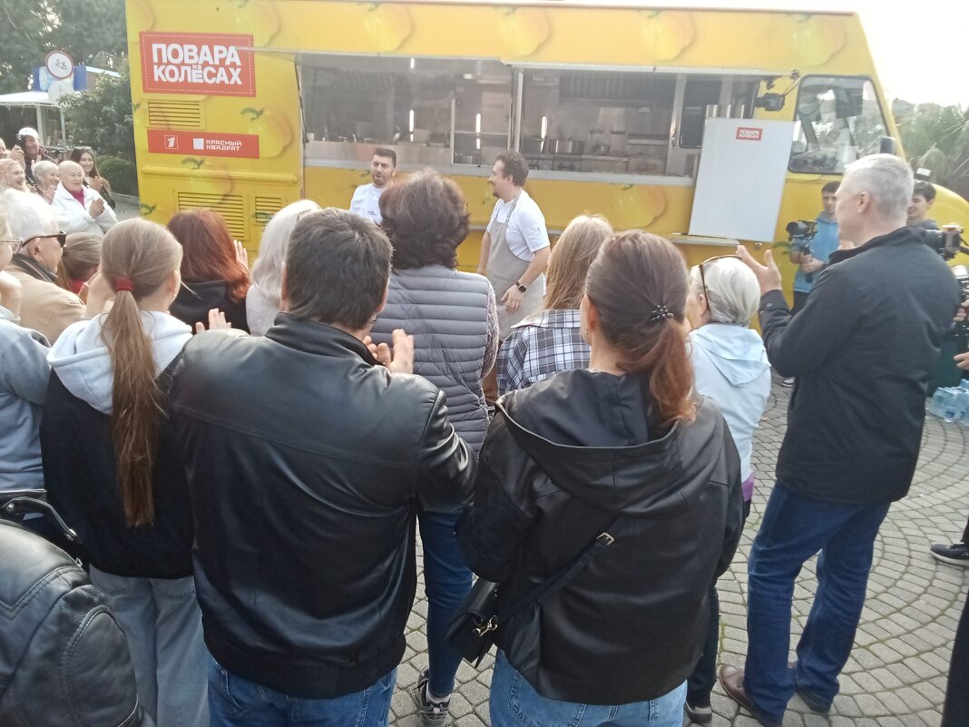 На съёмках телепередачи - Виктор На съёмках телепередачи - Виктор