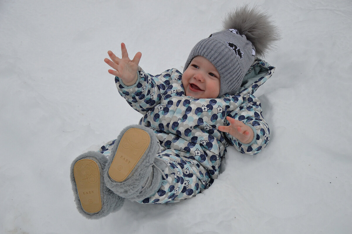 Первое знакомство с Зимой... - Надежда Куркина 