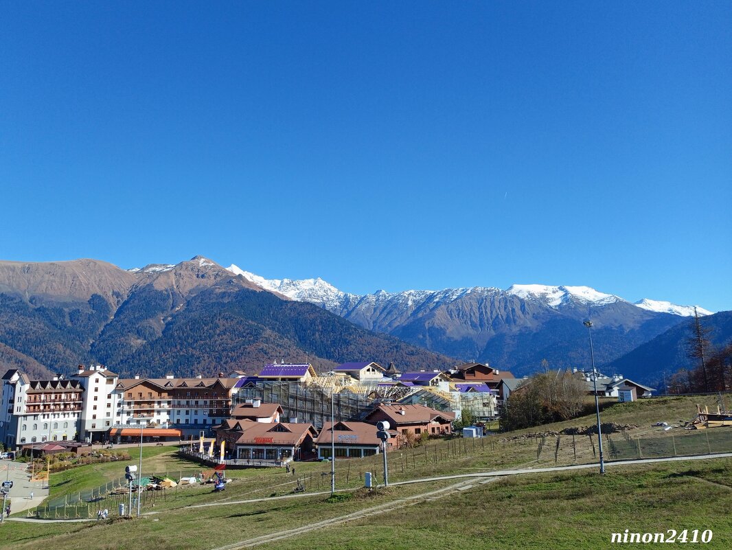 Адлер... горы... Роза Хутор... - Нина Бутко