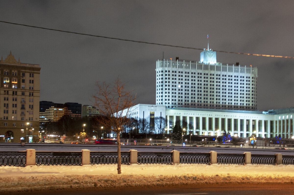 Новогодняя Москва вечером - Gen 