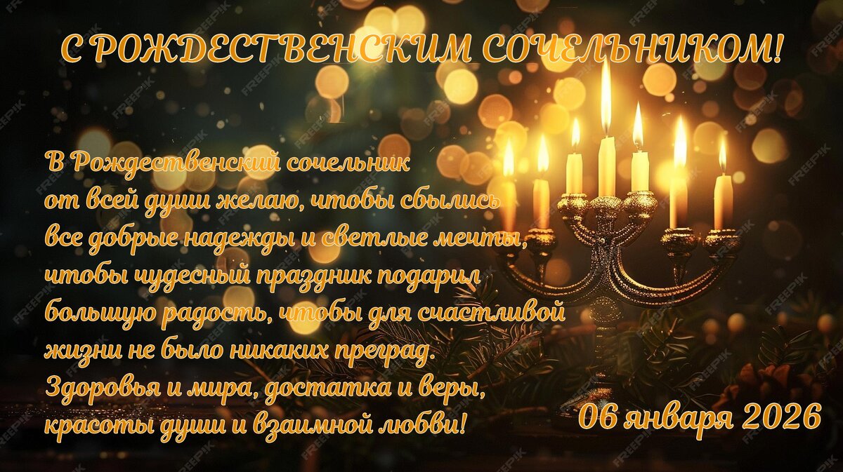 С Рождественским Сочельником! - Валерий Иванович