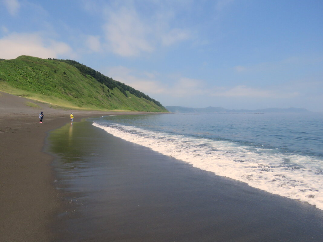 Охотское море у мыса Евстафия. - ИРЭН@ .