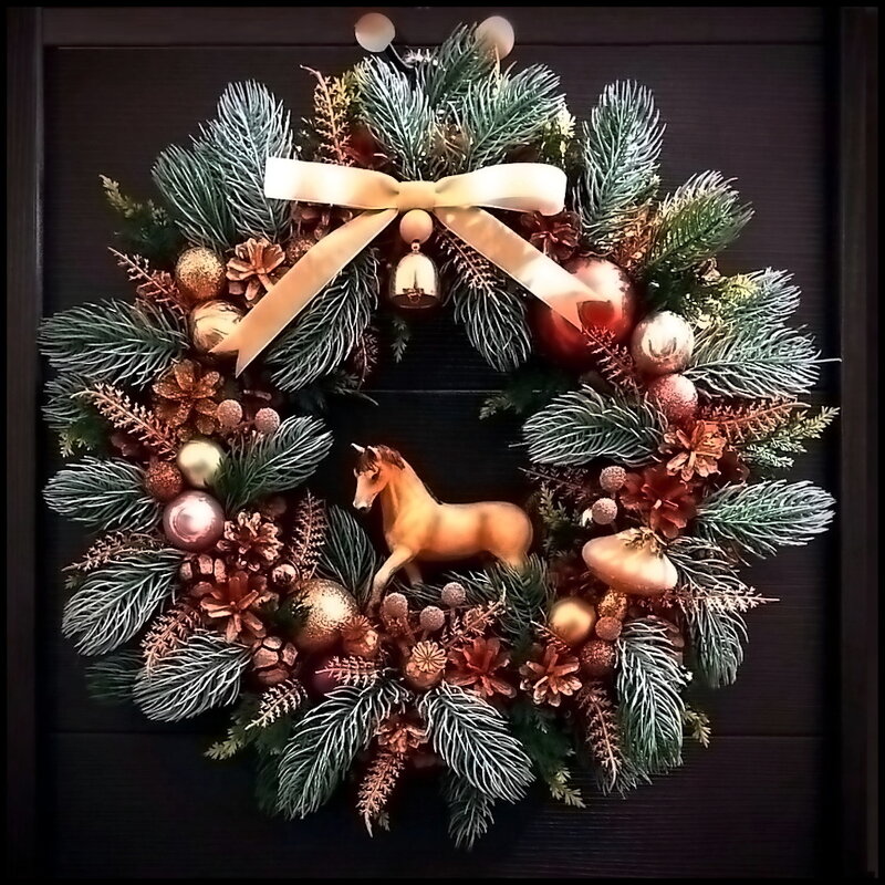 Рождественский венок - Ольга Довженко