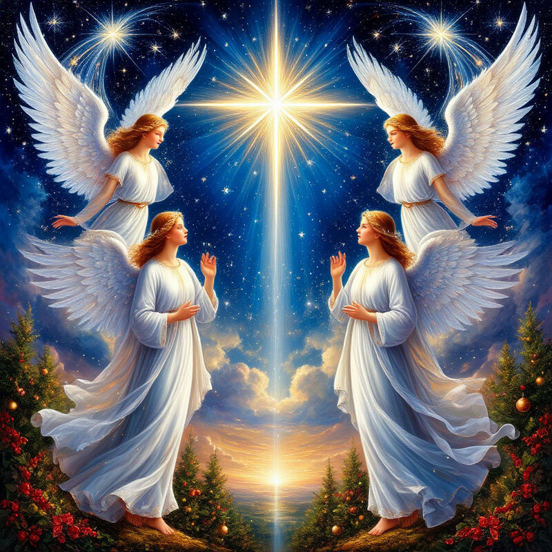 певчие ангелы. славят Рождество. - Mila певчие ангелы. славят Рождество. - Mila
