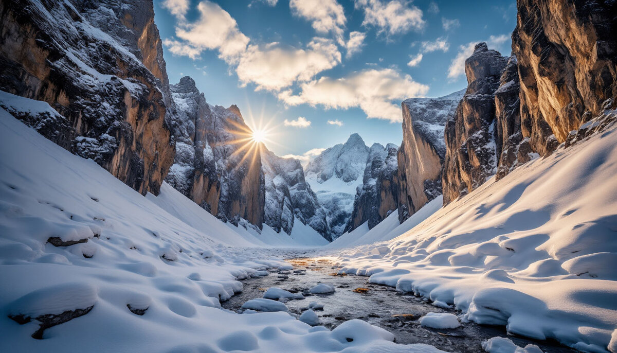 Зимний пейзаж - Ольга 