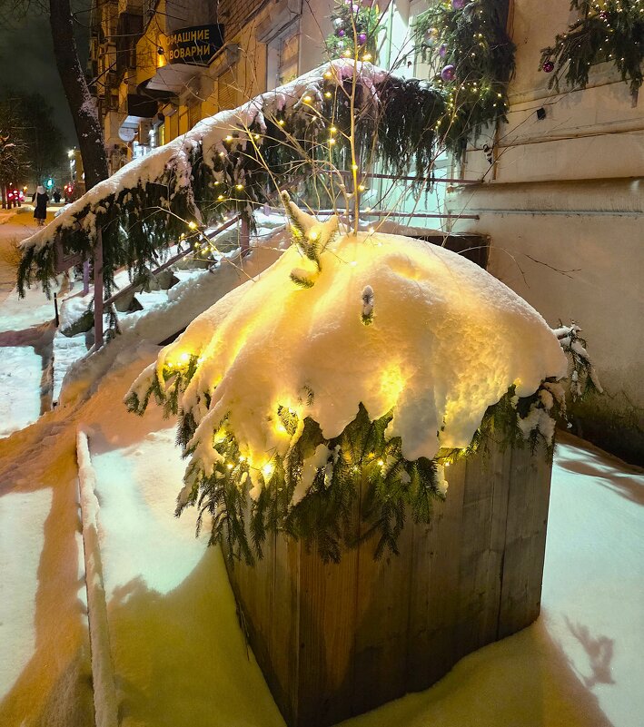 "Рождественский ART- обьект" - Olga Oskolkova