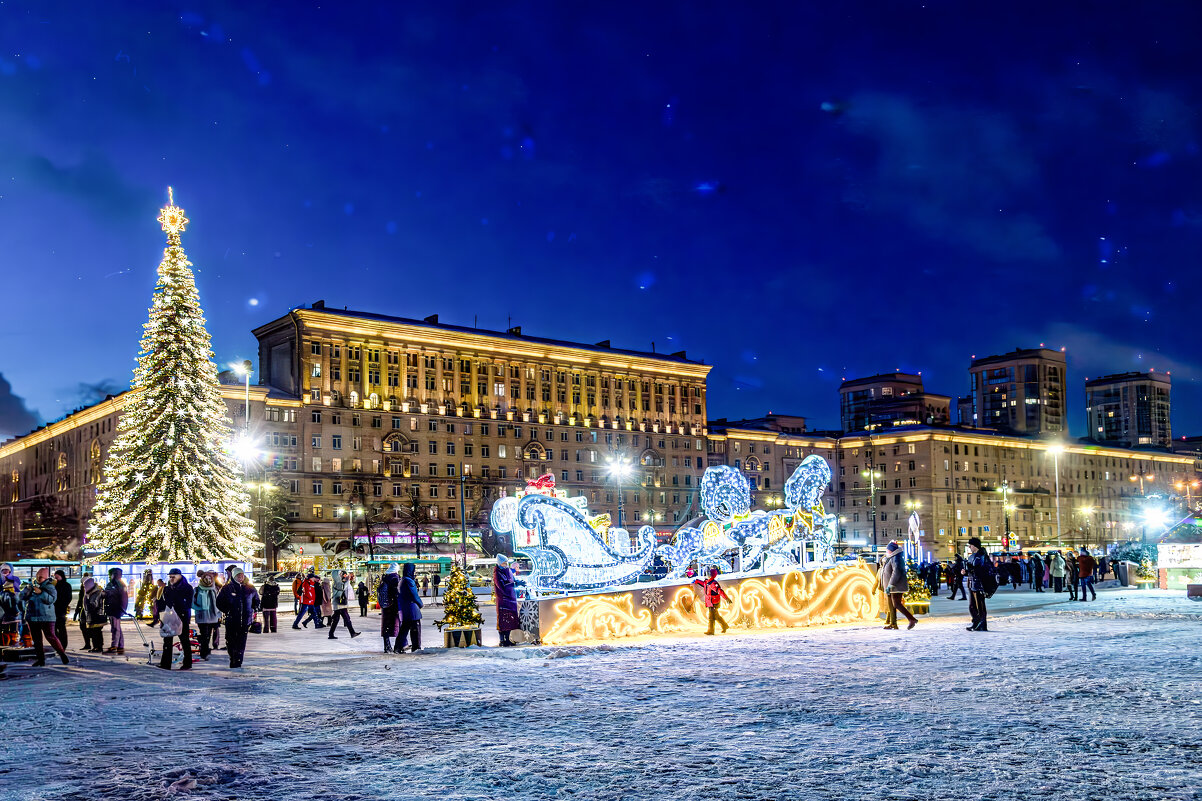 Рождественская ярмарка на Московской площади - Виктор Орехов