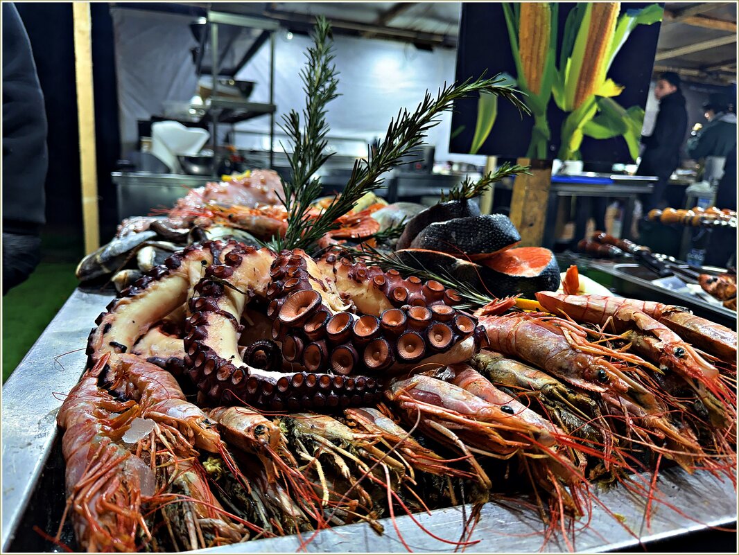 На Рождественской ярмарке. Морские гады.:) - Валерия Комова