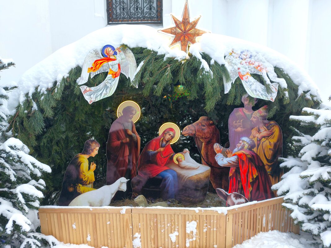 Рождественский вертеп. Церковь преп. Евфросинии Московской - Константин Анисимов