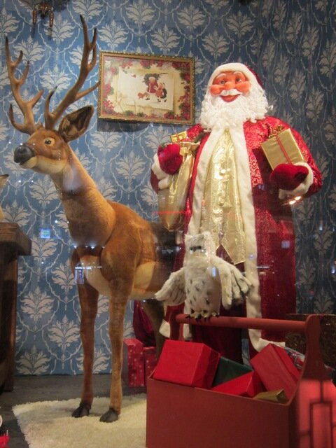 Дедушка Мороз с оленем и совой - Дмитрий Никитин