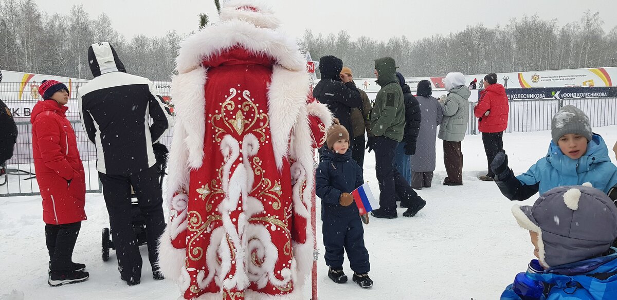 Дедушка Мороз в роскошной шубе - Galina Solovova Дедушка Мороз в роскошной шубе - Galina Solovova