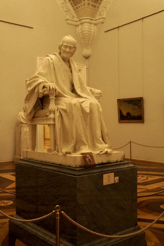 Жан-Антуан Гудон / Вольтер - zavitok *