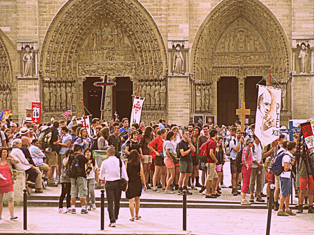 Париж с автобуса. - Владимир Драгунский