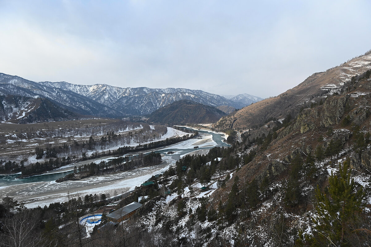 Смотровая площадка.Катунь. - Валерий Медведев