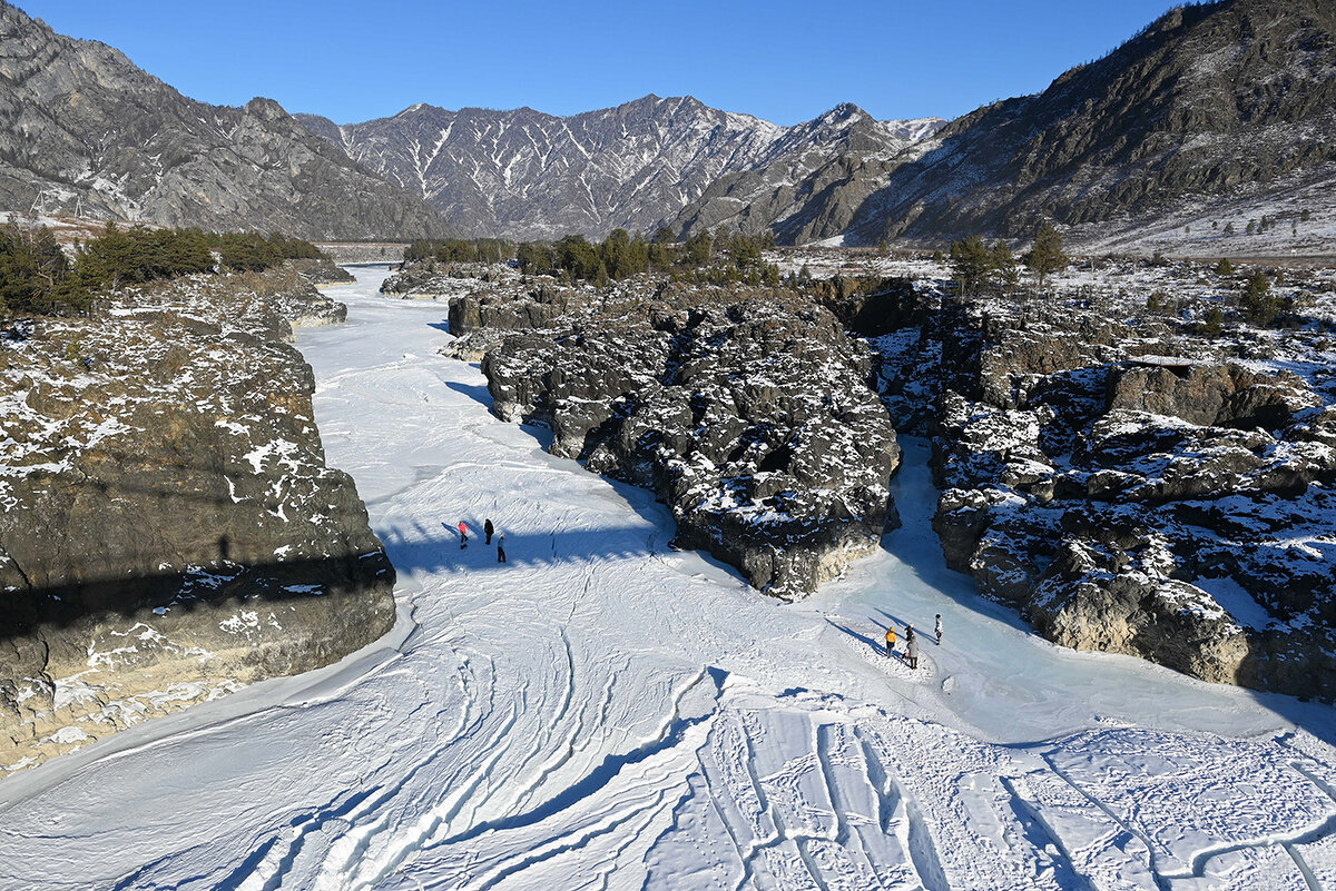 Тельдекпеньский порог,Ороктойский мост - Валерий Медведев