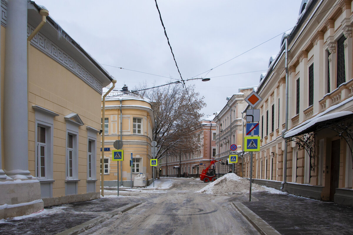 Потаповский переулок зимой - Gen 