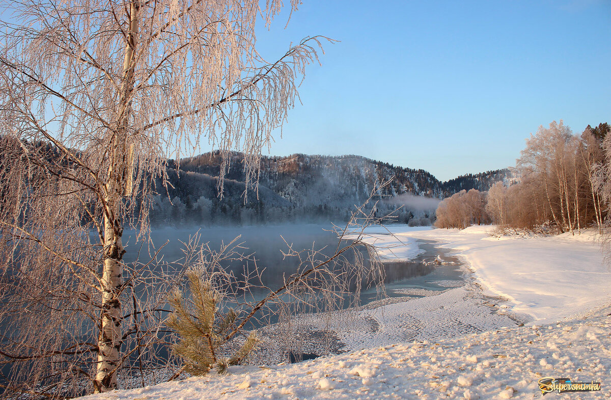 Зима на Бие - елена беликова