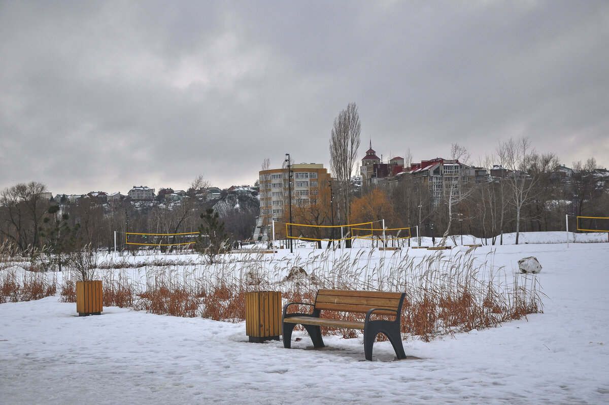 Адмиралтейская набережная зимой - Татьяна Машошина