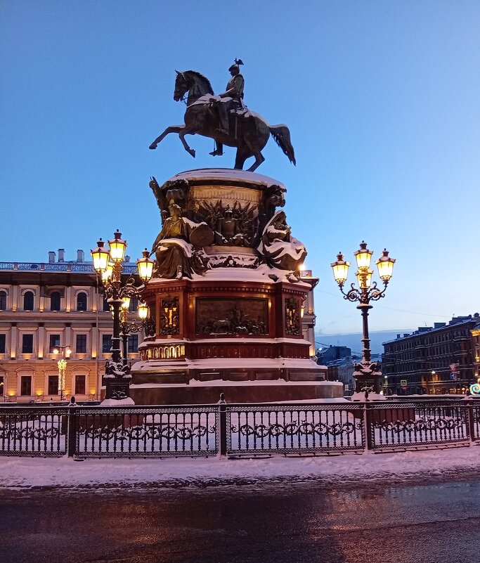 Памятник Николаю I  в Санкт-Петербурге - Наталья ***