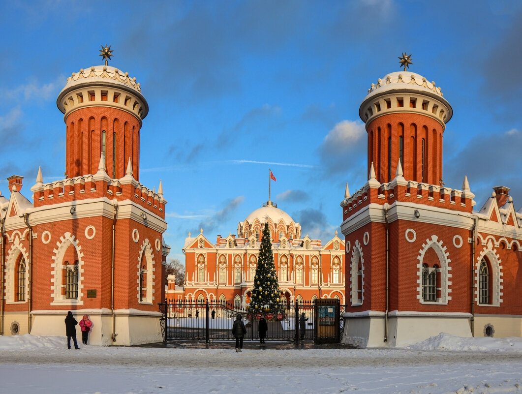 Петровский путевой дворец - skijumper Иванов