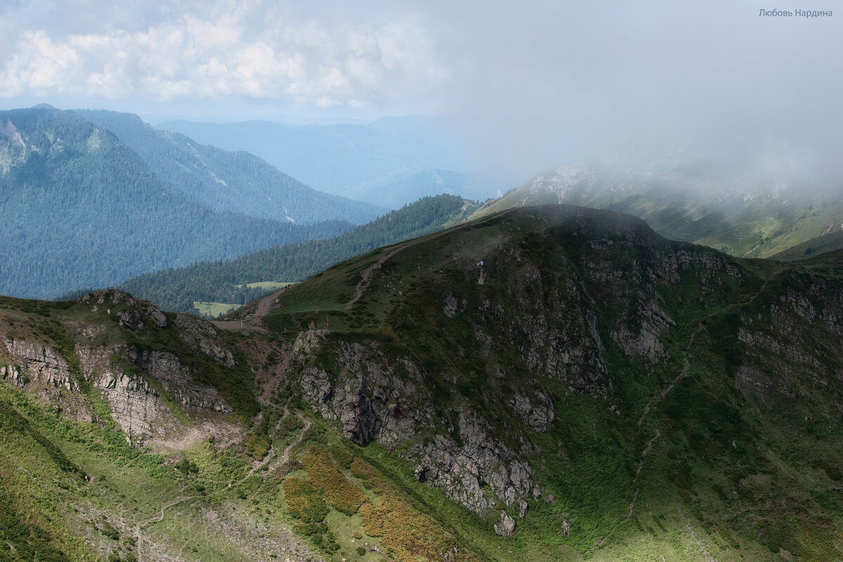 Горный хребет - Любовь Нардина