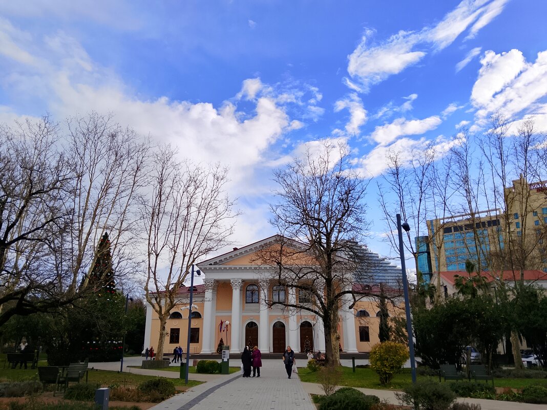 Сквер Н.Островского в Рождество - Tata Wolf