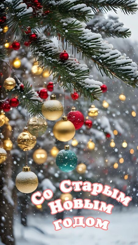 Со старым Новым годом, дорогие друзья! - Ольга 