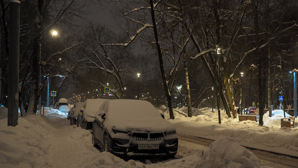 Зимний Вечер в Городе - юрий поляков