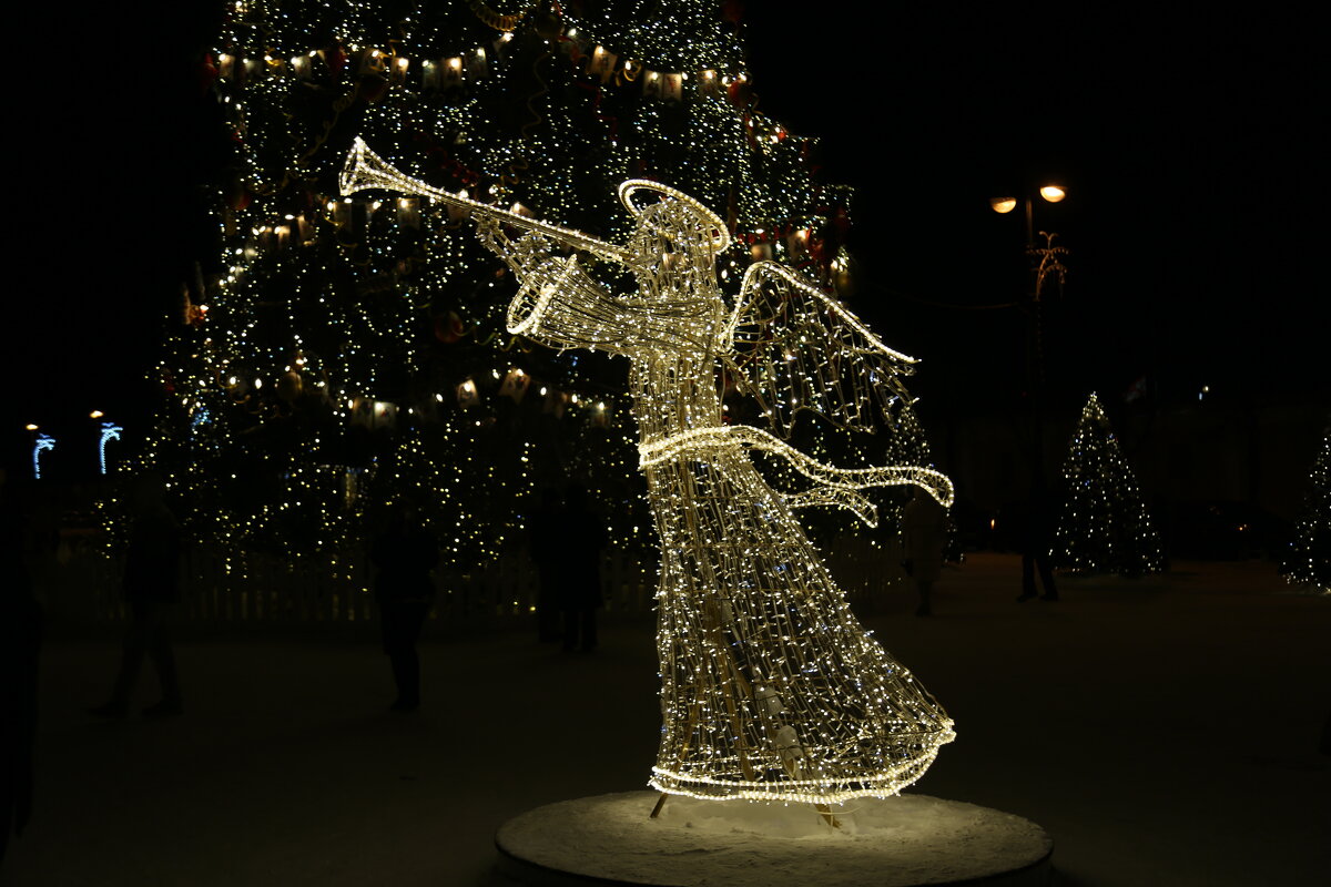 Кронштадт 2026 г, световое шоу. - Танзиля Завьялова