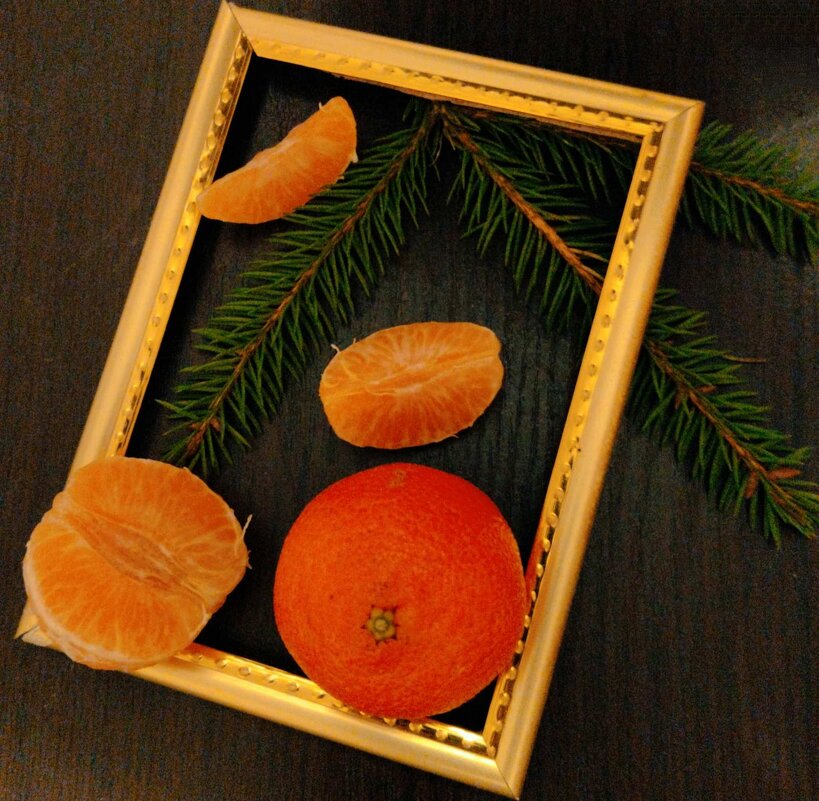 Мандариновый этюд - Галина Бобкина