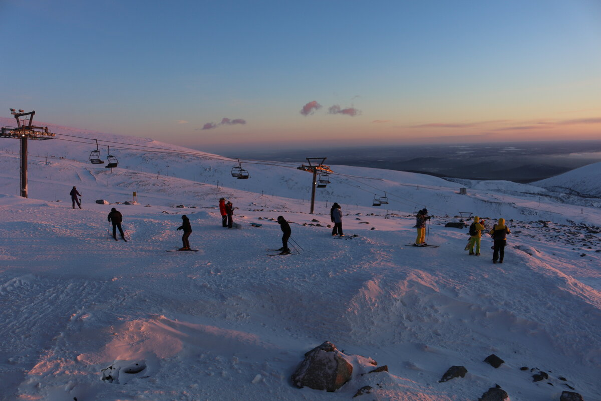 Катание на рассвете - Ольга 