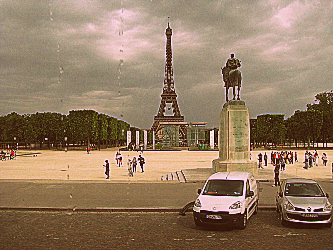 Париж с автобуса. - Владимир Драгунский