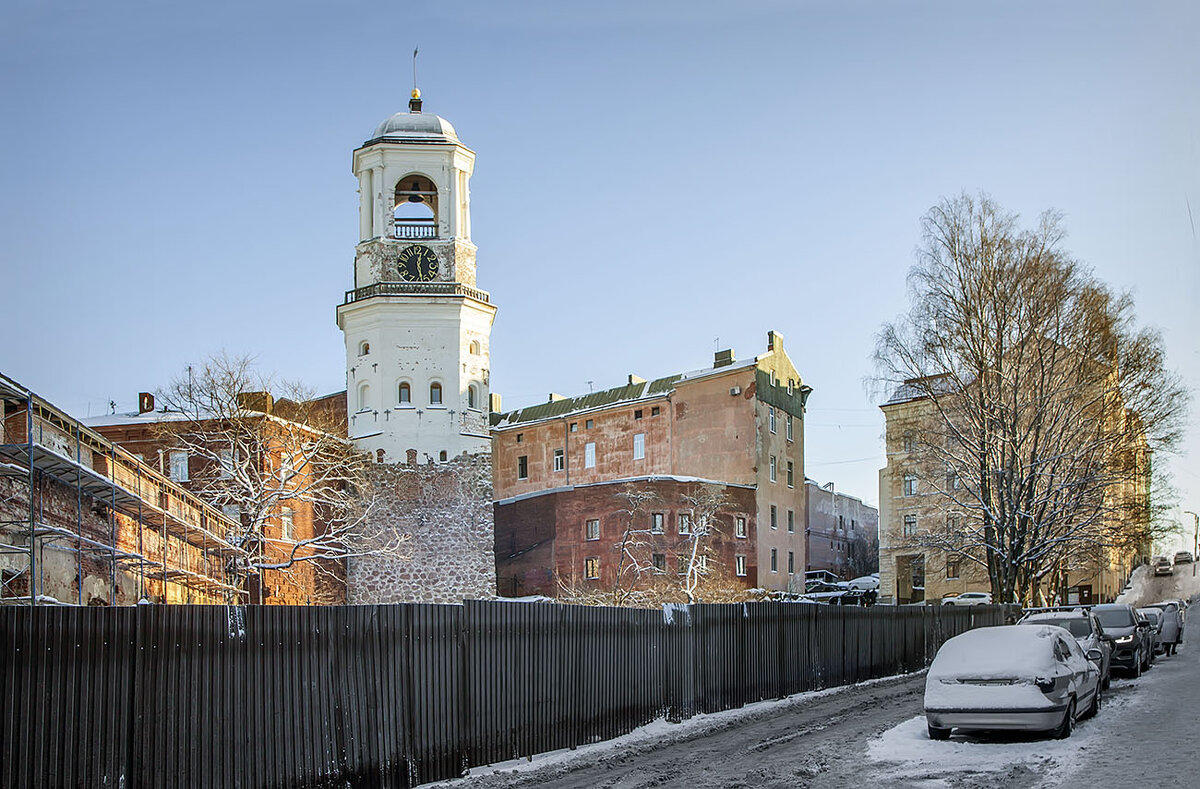 Часовая башня в Выборге. - Bosanat 