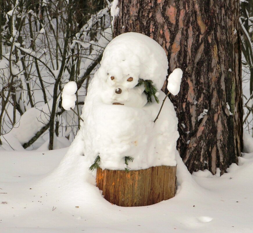 Снежная фигурка - Андрей Снегерёв